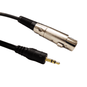 JSJ 806A (XLR FEMALE  and 3.5mm STEREO MALE)