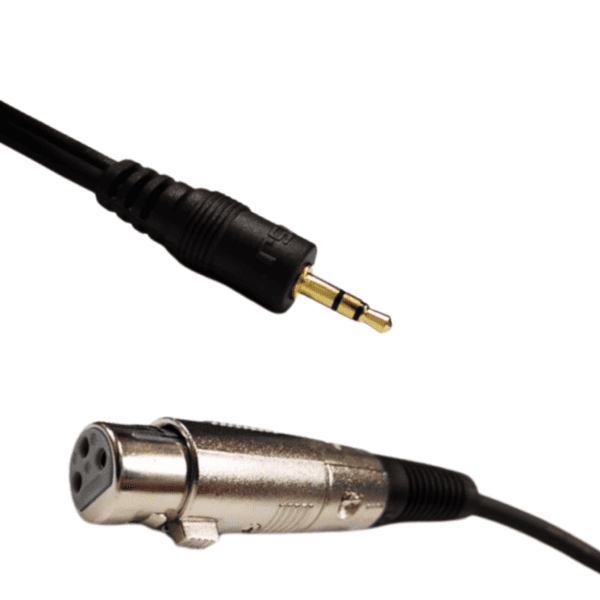 JSJ 806A (XLR FEMALE  and 3.5mm STEREO MALE)