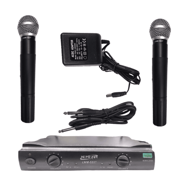 LWM-5537 Double Hand Mic