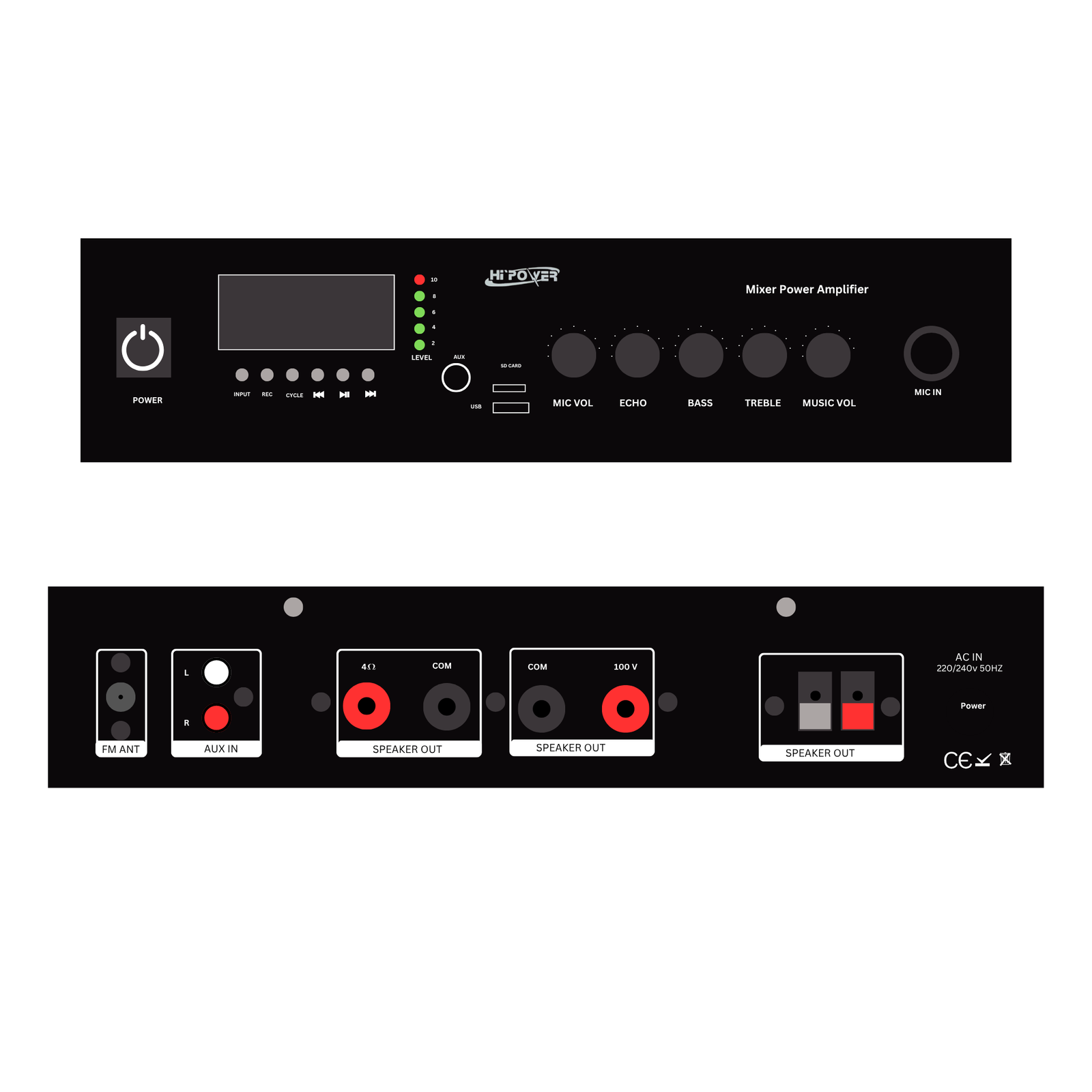 Compro 80 USA Amplifier - Image 2