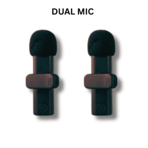 wireless 2 in 1 lavalier microphone