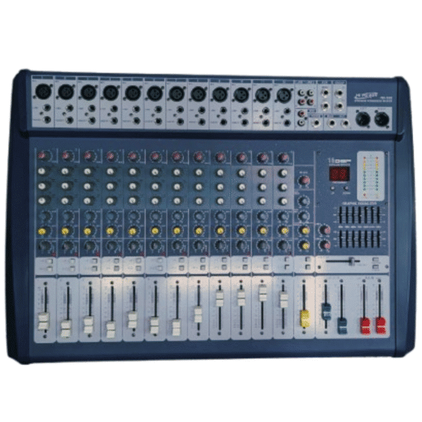1206-12 Channel Powered Mixer