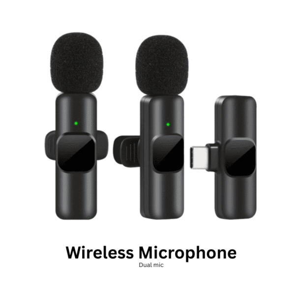 Dual Mini Wireless Microphone