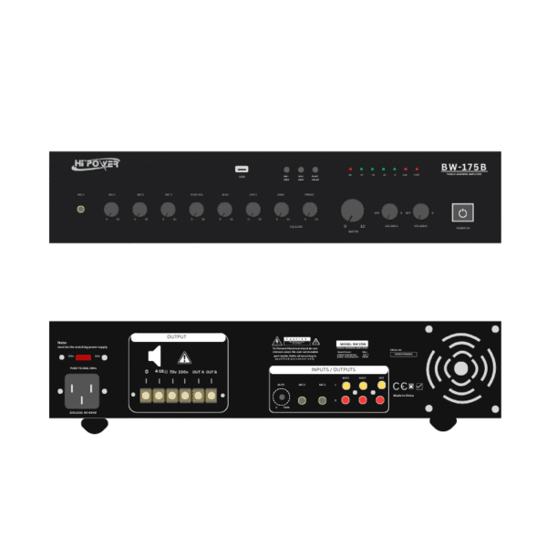 BW-175B Professional Power Amplifier