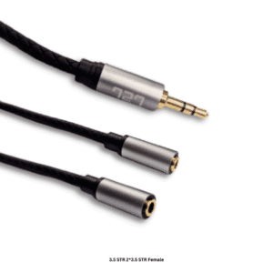 3.5 STR Male to Dual 3.5 STR Female